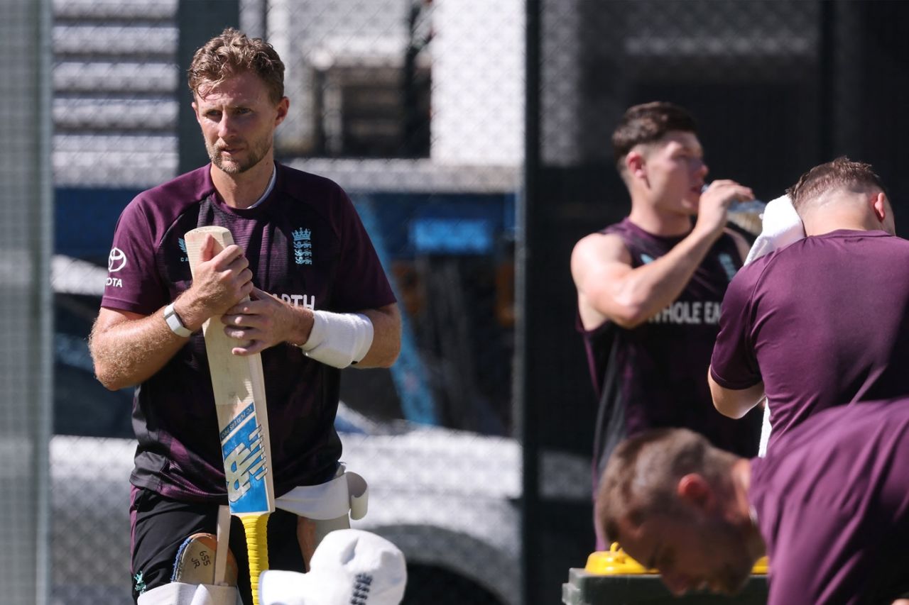 Joe Root will hope for a big score after failing in the first Test, Brisbane, December 2, 2025