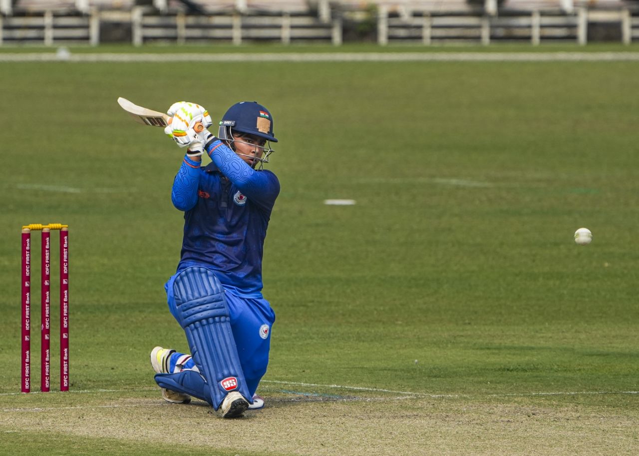 Vaibhav Suryavanshi got off to a strong start for Bihar, Bihar vs Maharashtra, Syed Mushtaq Ali Trophy 2025, Eden Gardens, December 2, 2025