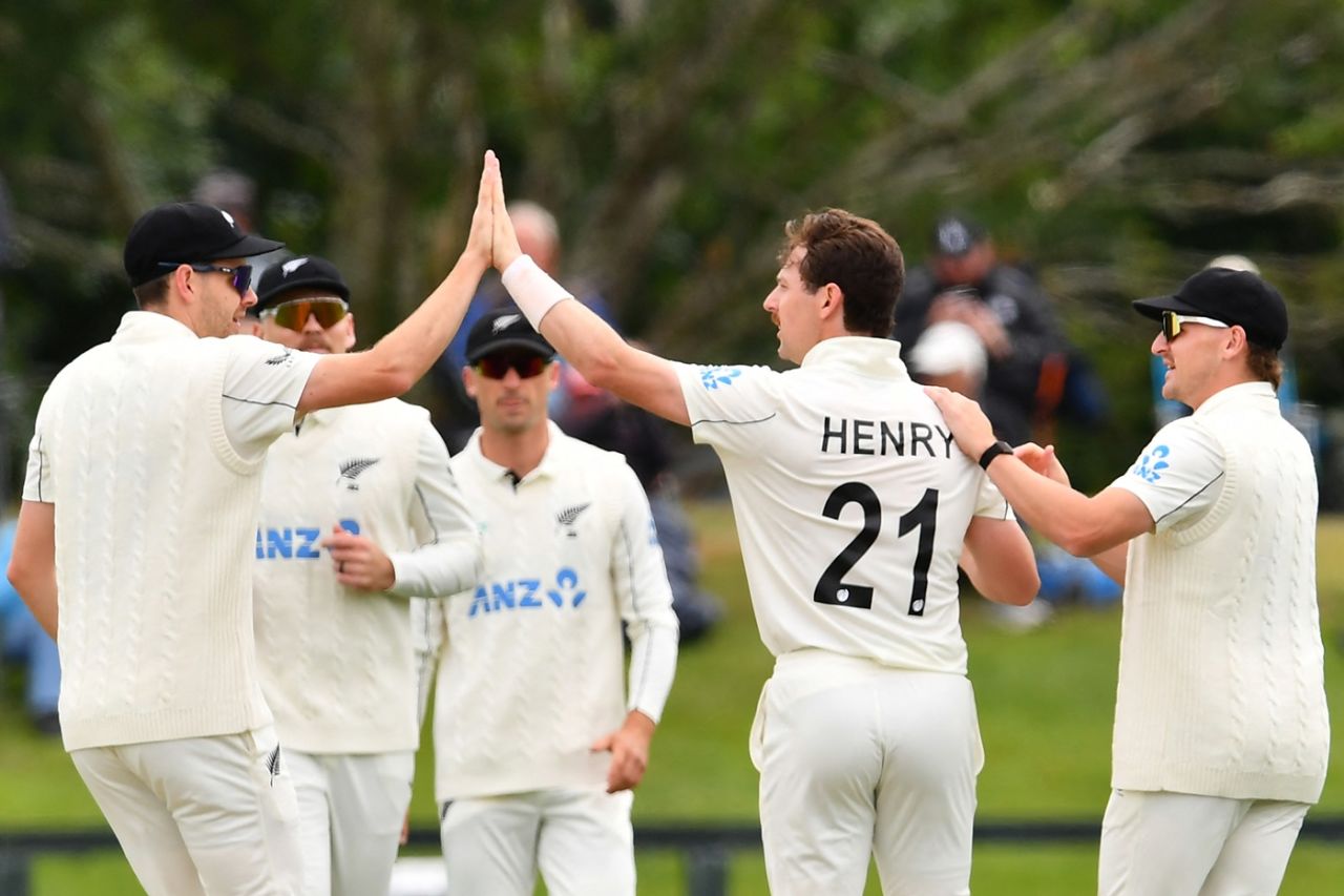 Matt Henry struck early in the day, New Zealand vs West Indies, 1st Test, Day 2, Christchurch, December 3, 2025