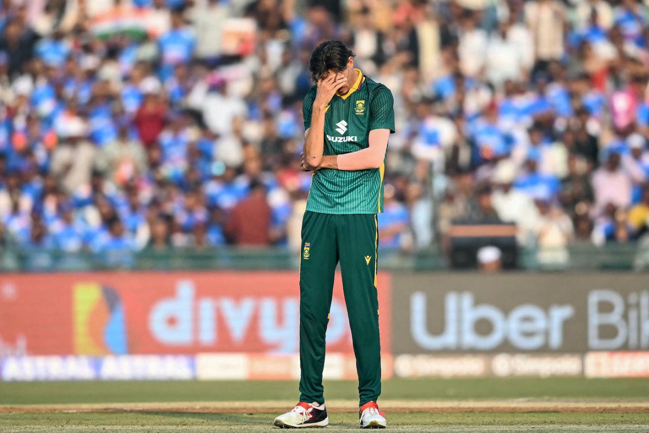 Marco Jansen didn't bowl all that badly but had to endure a tough time, India vs South Africa, 2nd ODI, Raipur, December 3, 2025
