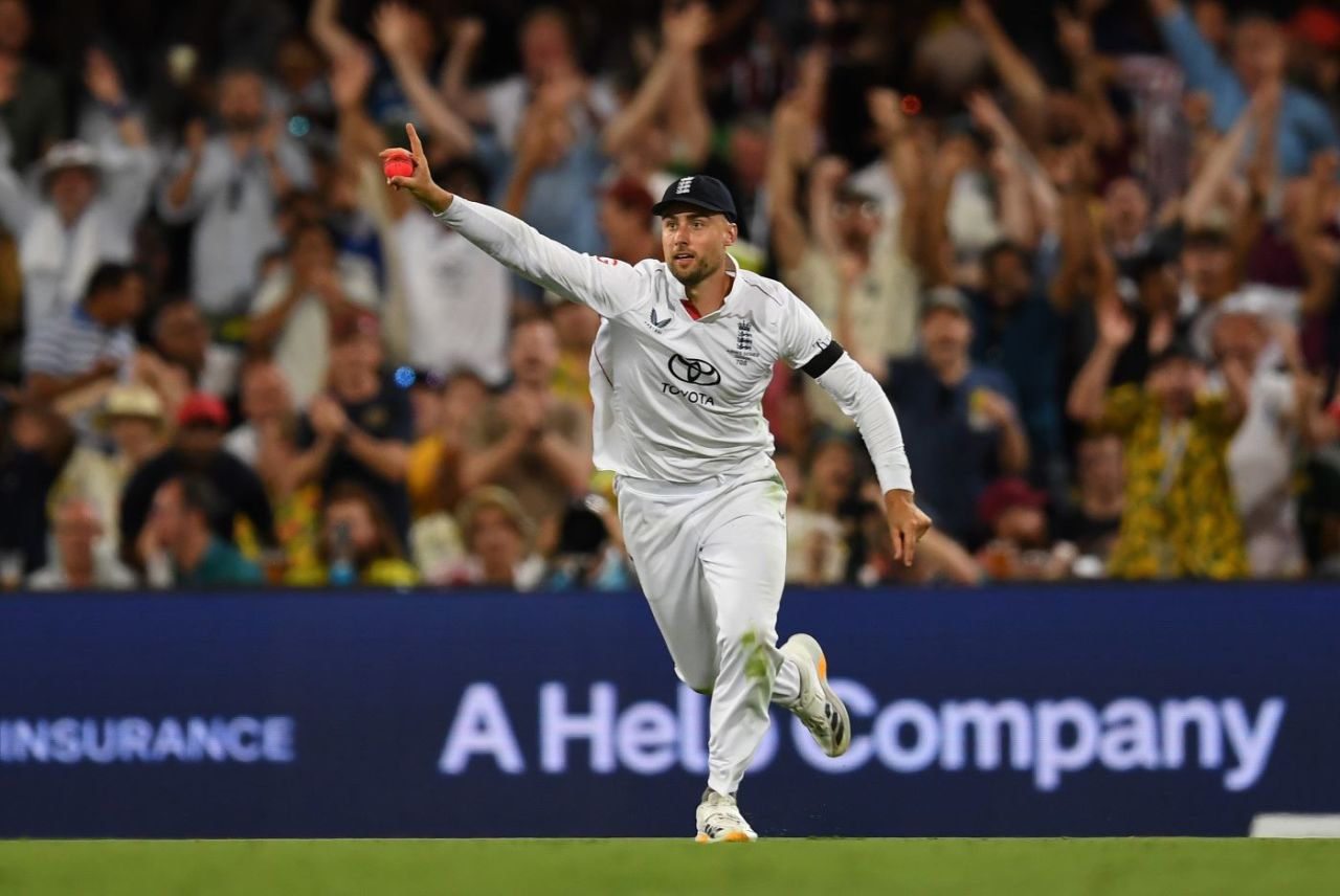 Will Jacks took a stunning one handed catch, Australia vs England, 2nd Test, Brisbane, December 5, 2025