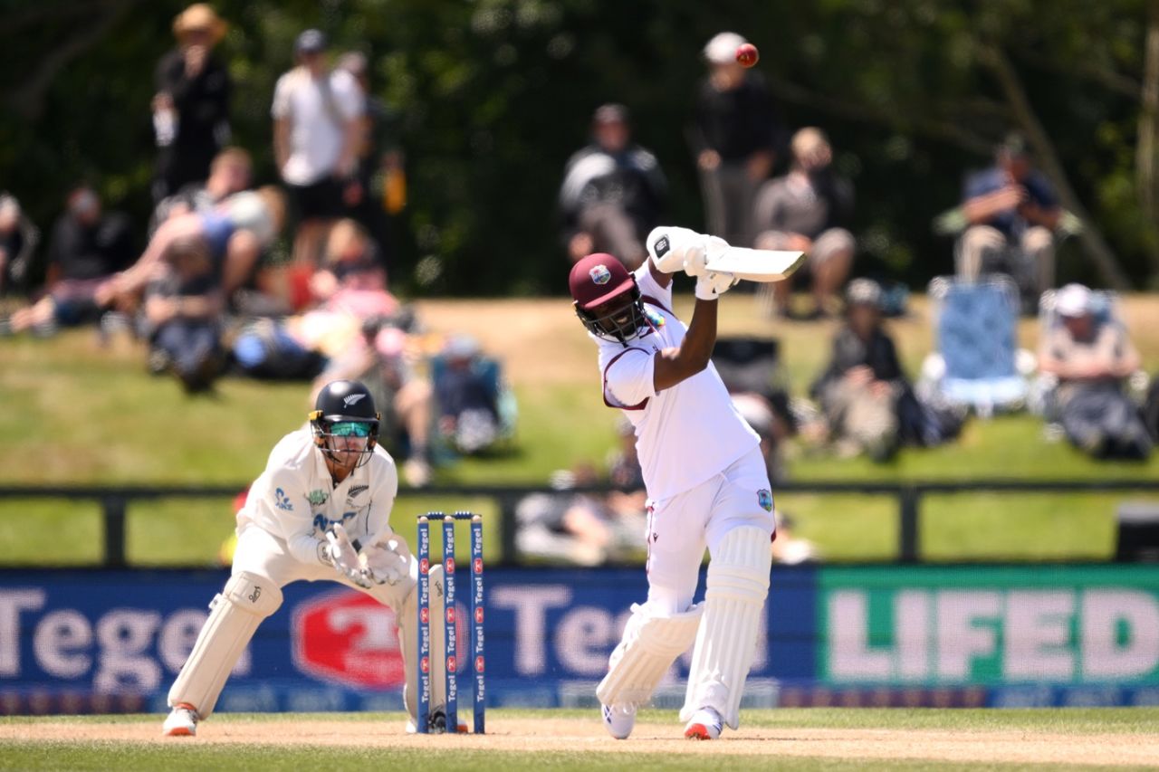 Kemar Roach played a crucial knock down the order, New Zealand vs West Indies, 1st Test, Christchurch, 5th day, December 6, 2025