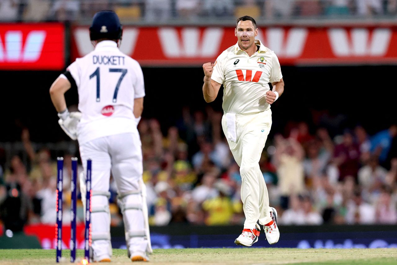 Scott Boland broke the opening stand, Australia vs England, 2nd Test, Brisbane, 3rd day, December 6, 2025