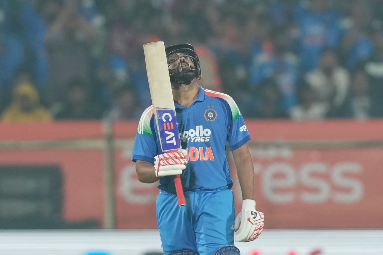 Rohit Sharma took 54 balls to reach his half-century, India vs South Africa, 3rd ODI, Visakhapatnam, December 6, 2025