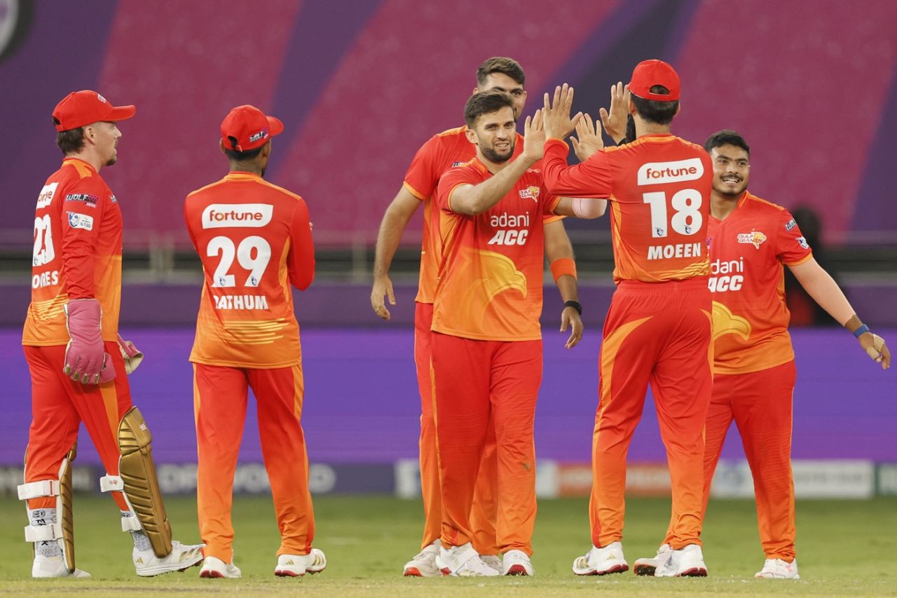 Azmatullah Omarzai struck early for Gulf Giants, Dubai Capitals vs Gulf Giants, ILT20 2025-26, Dubai, December 6, 2025