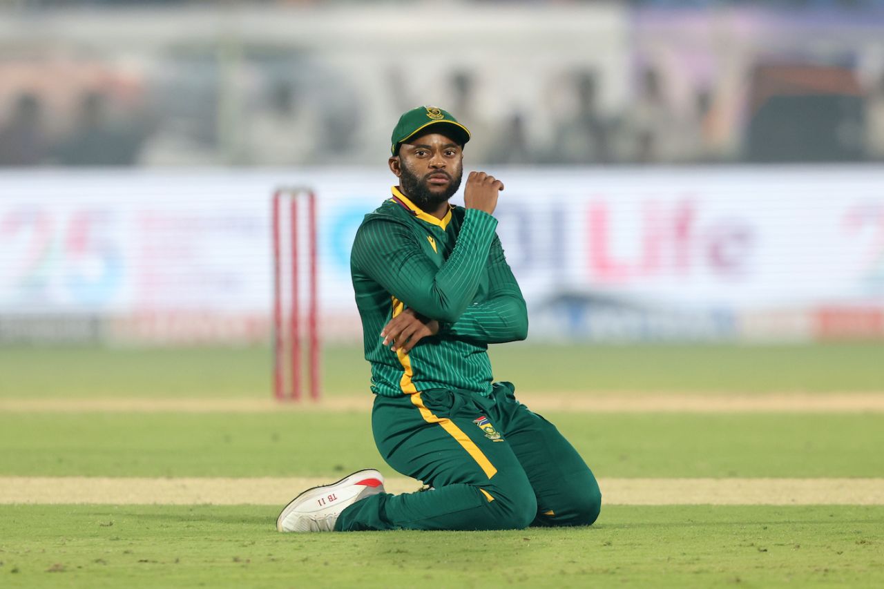 Temba Bavuma had a tough night out as captain, India vs South Africa, 3rd ODI, Visakhapatnam, December 6, 2025