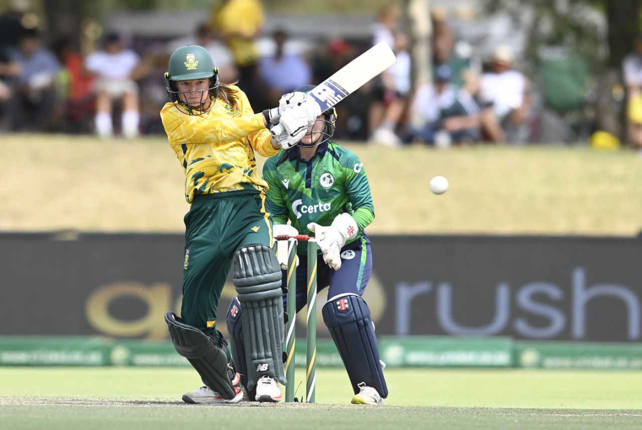 Faye Tunnicliffe scored a fifty at the top of the order, South Africa vs Ireland, 2nd T20I, Paarl, December 7, 2025