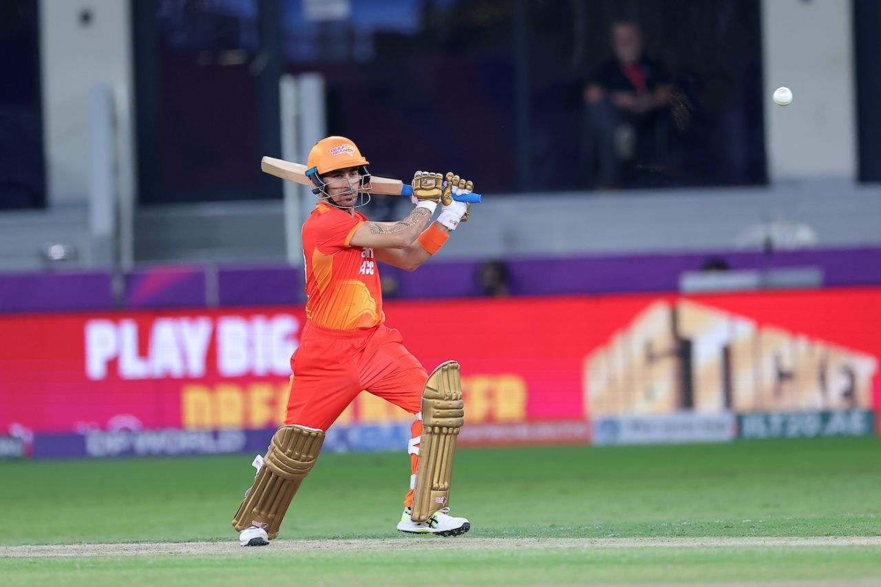 Rahmanullah Gurbaz notched up a handy 41, Desert Vipers vs Gulf Giants, ILT20 2025-26, Dubai, December 8, 2025