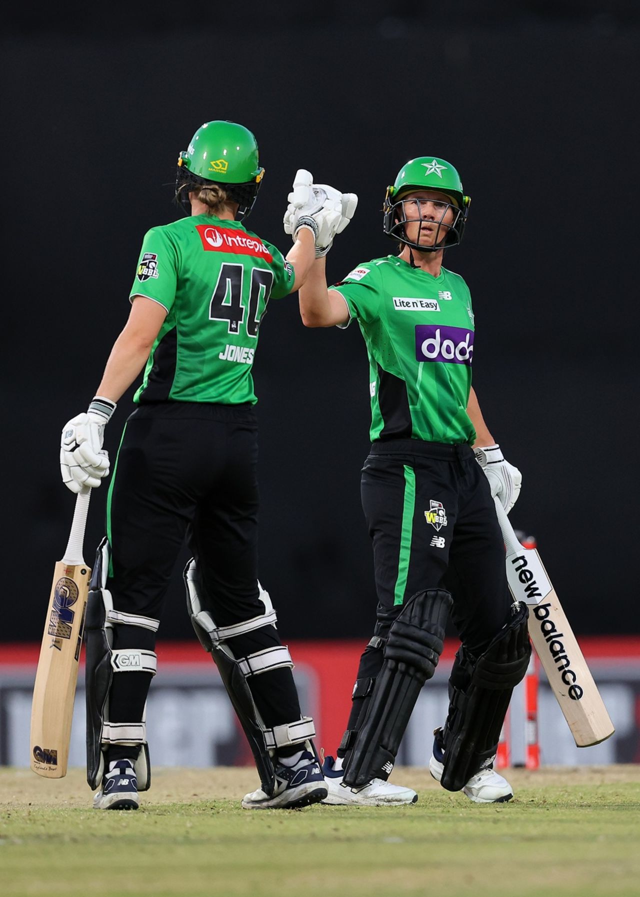 Amy Jones and Meg Lanning put up a strong stand, Perth Scorchers vs Melbourne Stars, WBBL, Knockout, Perth, December 9, 2025