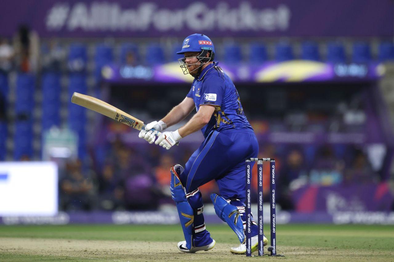 Jonny Bairstow made a quickfire 49, Abu Dhabi Knight Riders vs MI Emirates, ILT20, Abu Dhabi, December 11, 2025