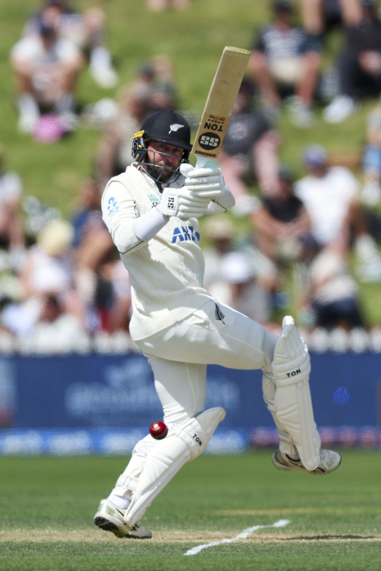 Devon Conway made an unbeaten 22-ball 28 to wrap up New Zealand's win, New Zealand vs West Indies, 2nd Test, Wellington, 3rd day, December 12, 2025