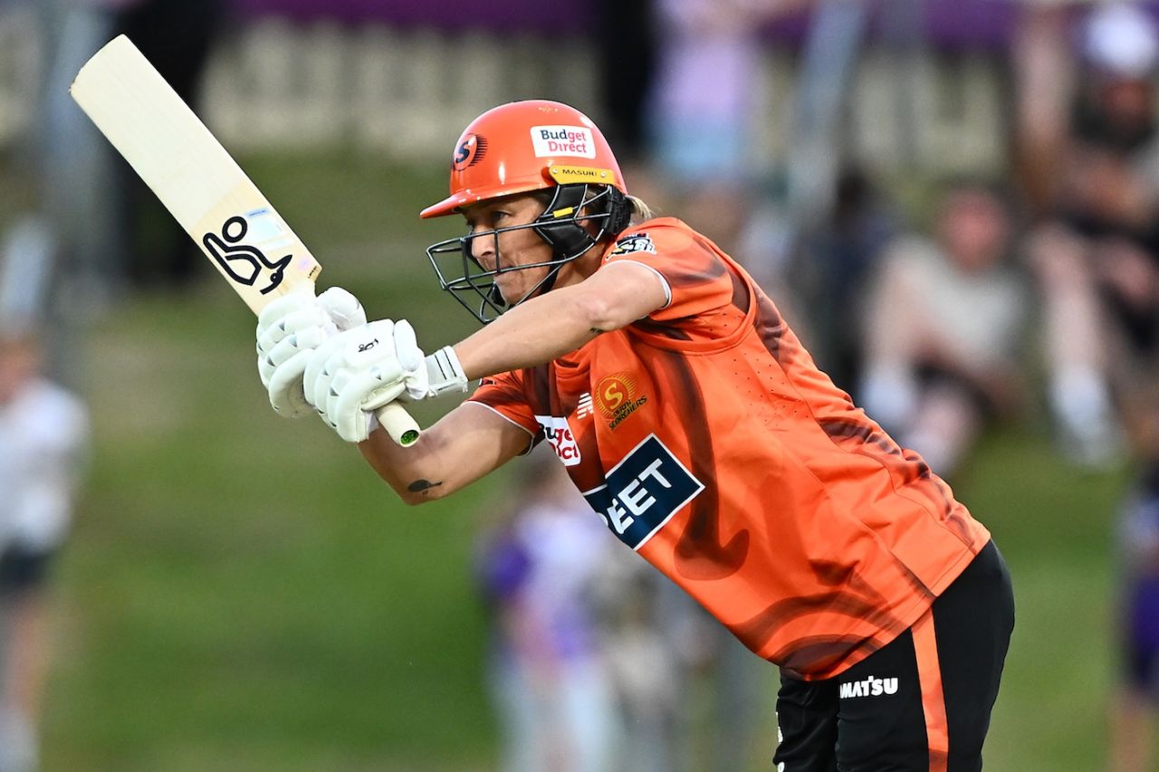 Sophie Devine led the fightback, Hobart Hurricanes vs Perth Scorchers, WBBL final, Hobart, December 13, 2025