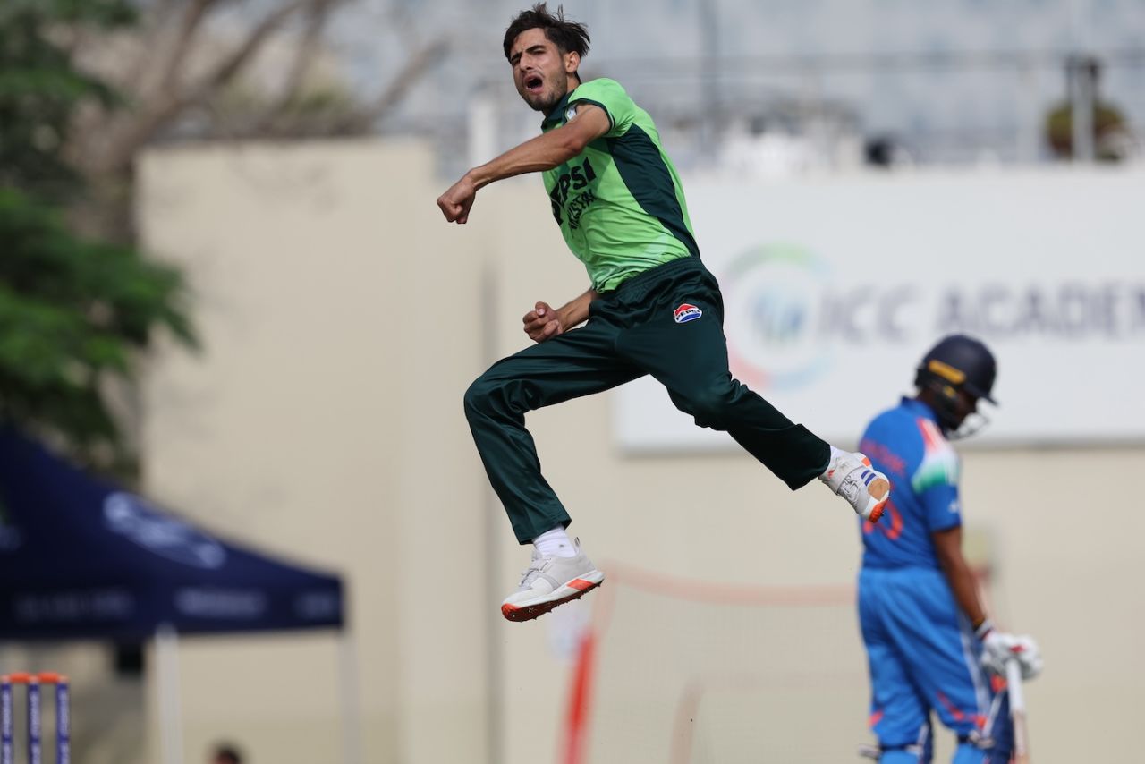 Mohammad Sayyam picked up three wickets, India vs Pakistan, Under-19 Asia Cup, Dubai, December 14, 2025