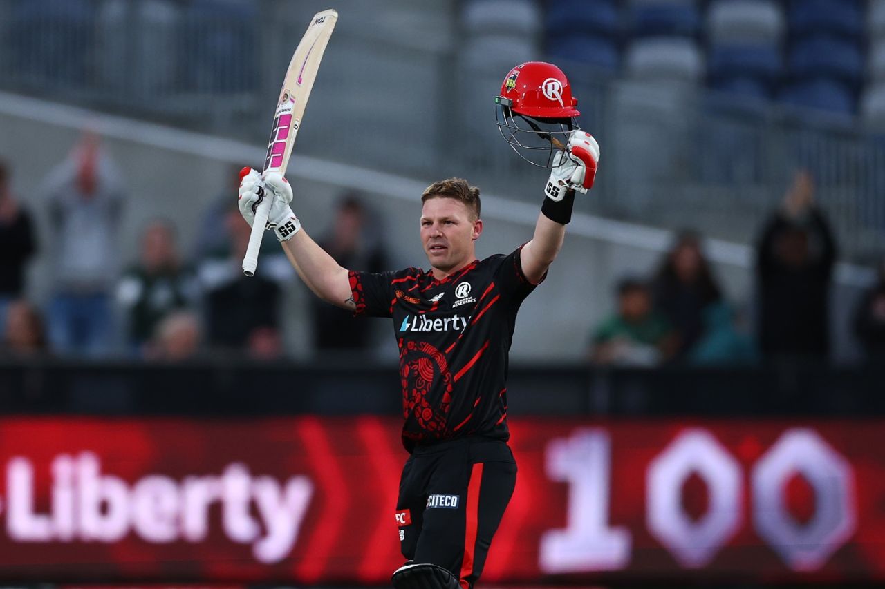 Tim Seifert scored a 52-ball hundred, Melbourne Renegades vs Brisbane Heat, Geelong, Big Bash League, December 15, 2025