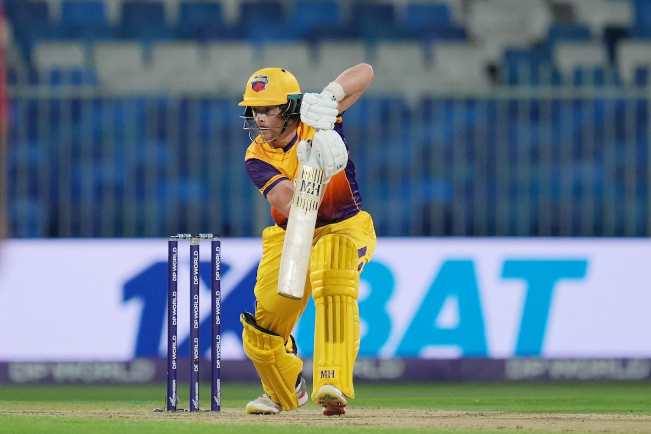 Tom Abell top scored with a 41-ball 68, Gulf Giants vs Sharjah Warriorz, ILT20 2025-26, Sharjah, December 15, 2025