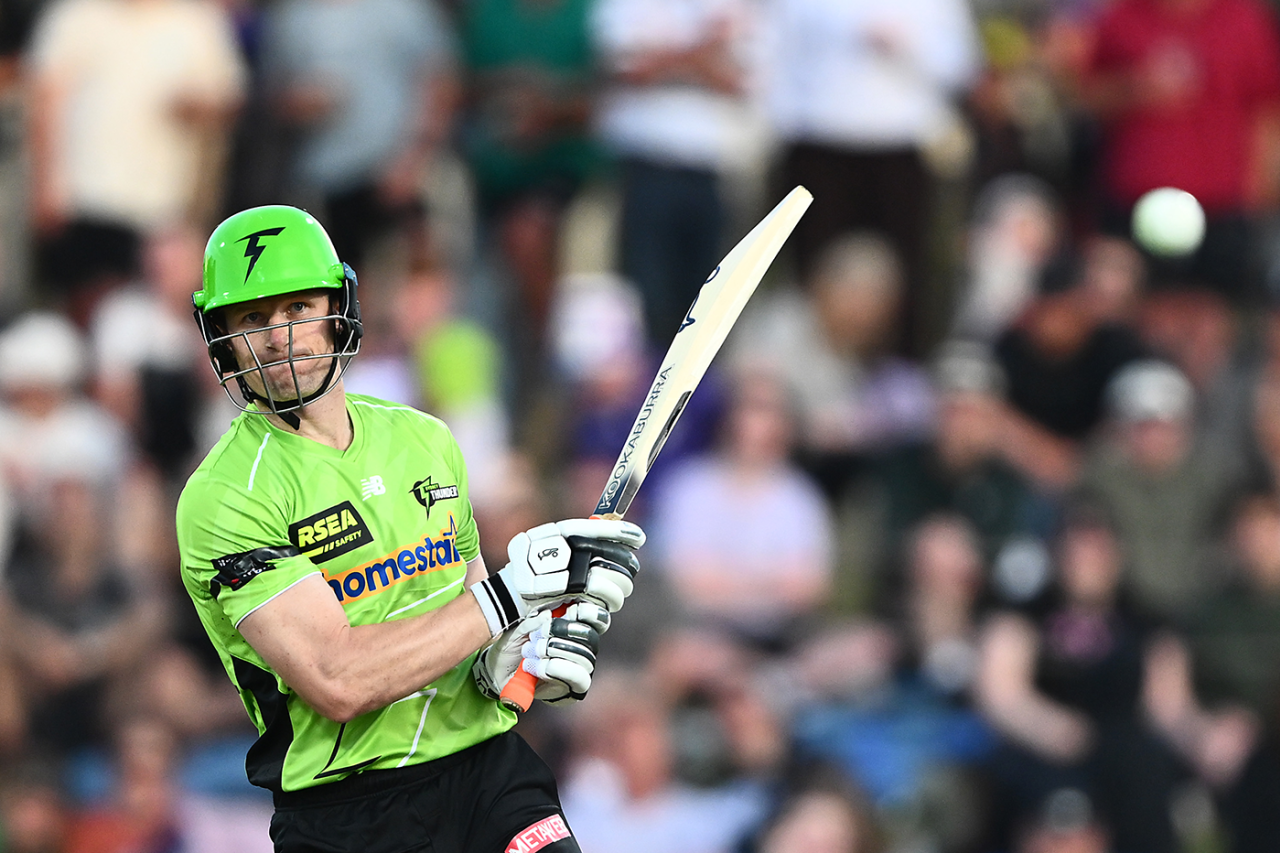 Cameron Bancroft led Sydney Thunder's recovery, Hobart Hurricanes vs Sydney Thunder, BBL, Hobart, December 16, 2025