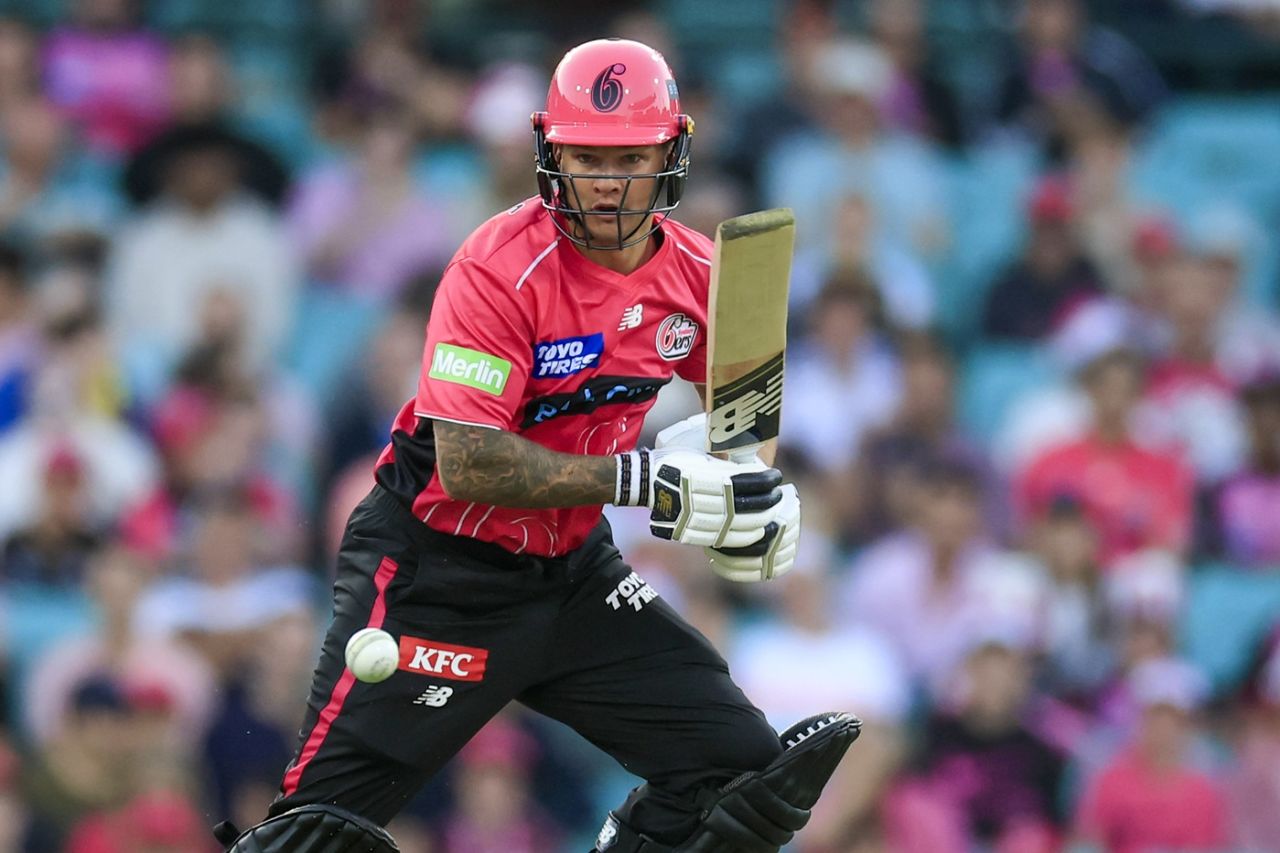 Josh Philippe top-scored with a quick 46, Sydney Sixers vs Adelaide Strikers, BBL, Sydney, December 17, 2025