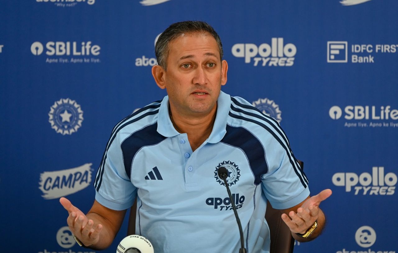 Ajit Agarkar addresses the media, Mumbai, December 20, 2025