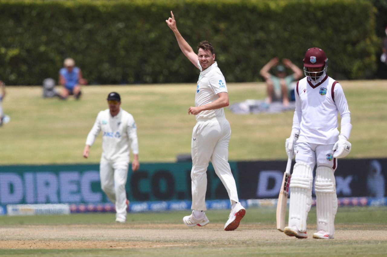 Jacob Duffy made a big impact on the final day, New Zealand vs West Indies, 3rd Test, Mount Maunganui, 5th day, December 22, 2025