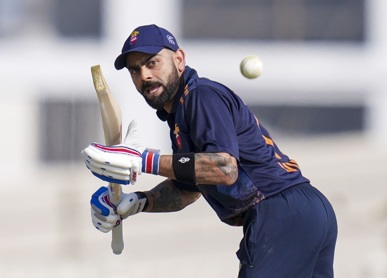 Virat Kohli sets off for a run, Andhra vs Delhi, Vijay Hazare Trophy 2025-26, Bengaluru, December 24, 2025