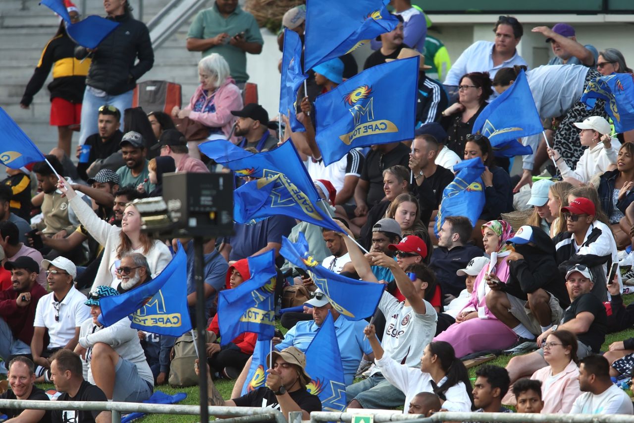 Fans filled Newlands to the capacity for the SA20 opener, MI Cape Town vs Durban's Super Giants, SA20 2025-26, Cape Town, December 26, 2025