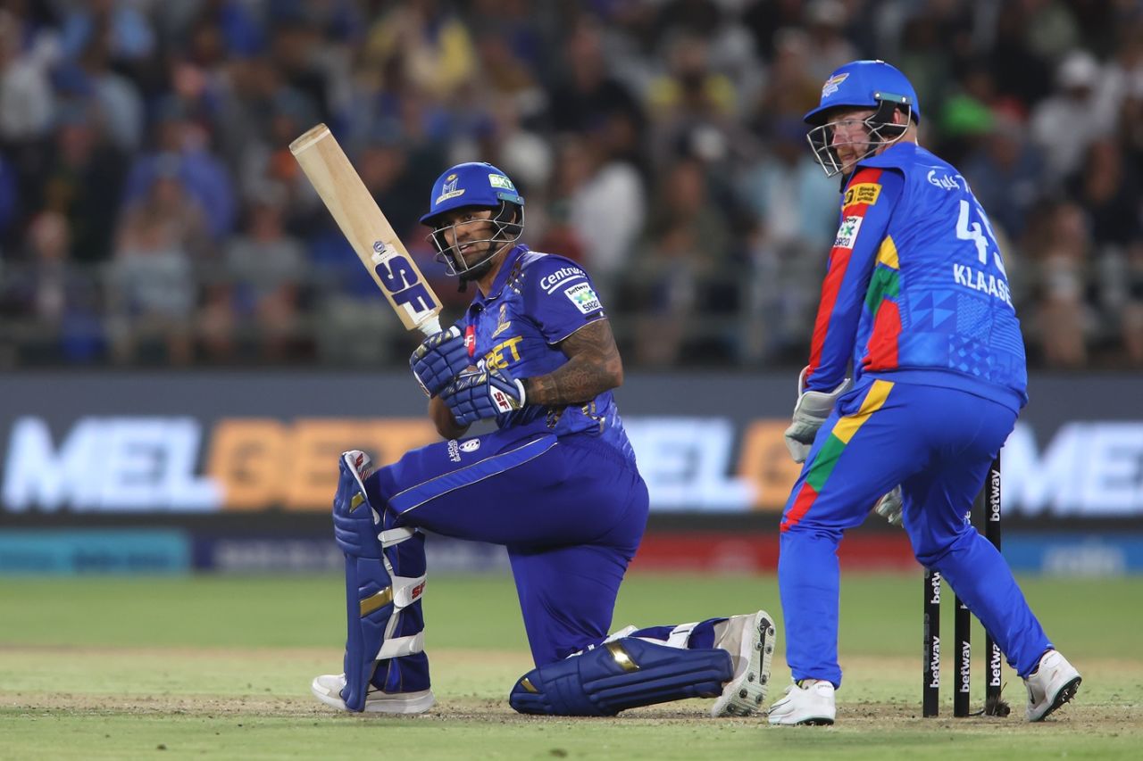 Jason Smith's counterattack gave his side hope in the big chase, MI Cape Town vs Durban's Super Giants, SA20 2025-26, Cape Town, December 26, 2025