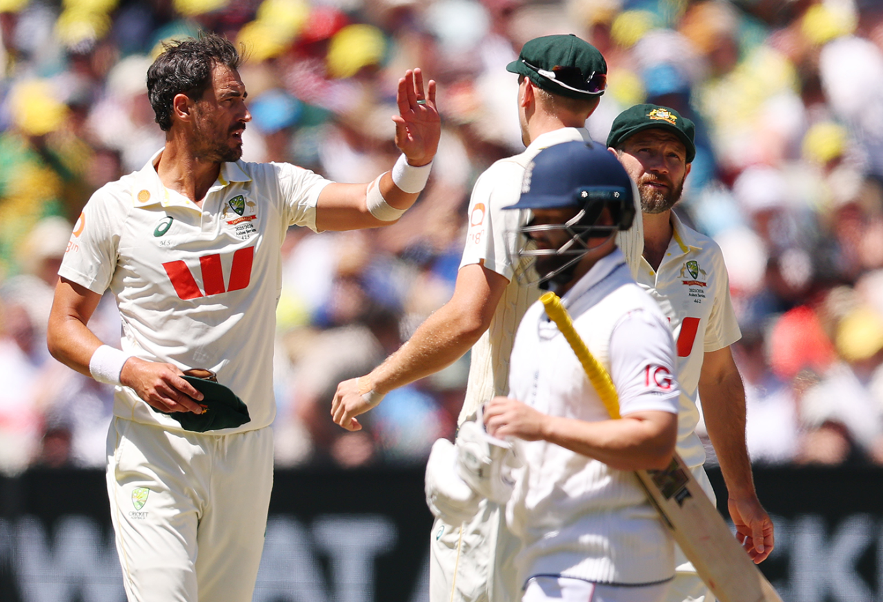 Mitchell Starc broke England's rapid opening stand, Australia vs England, 4th Test, Melbourne, 2nd day, December 27, 2025