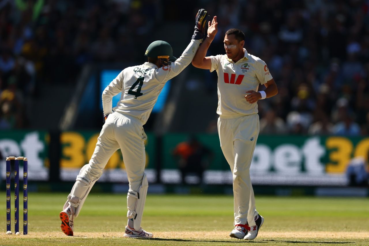 Scott Boland got rid of Zak Crawley to raise Australia's hopes, Australia vs England, 4th Test, Melbourne, 2nd day, December 27, 2025