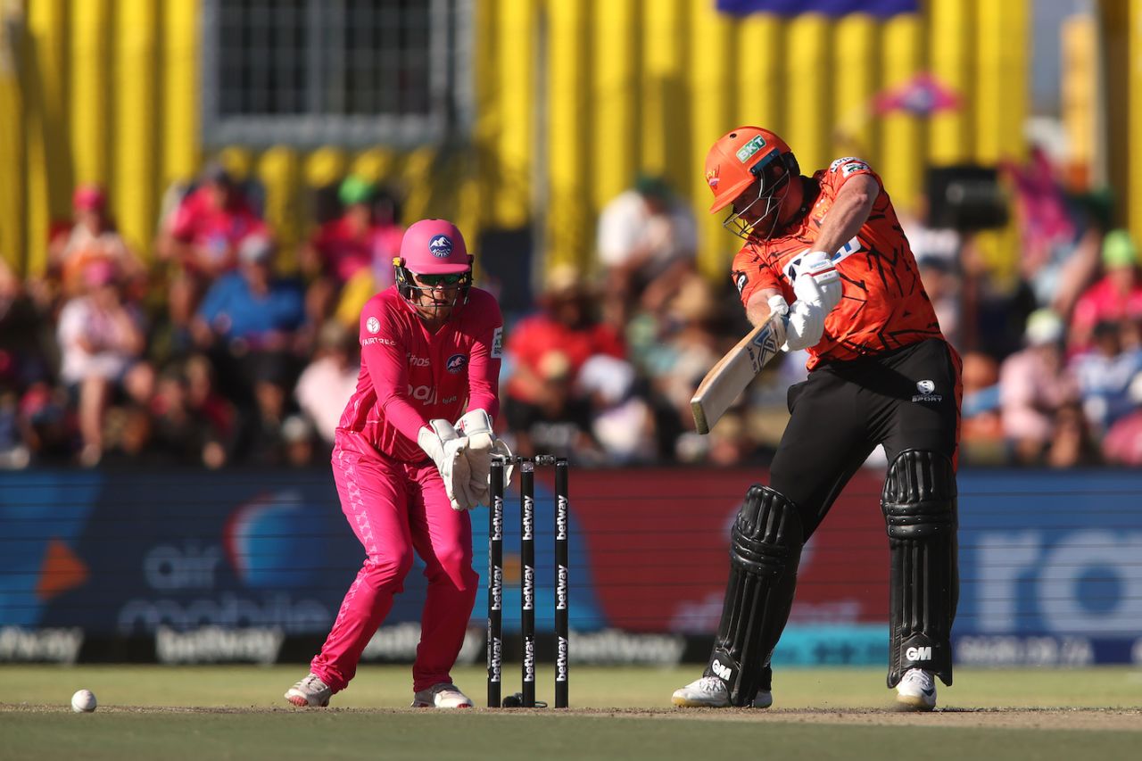 Jonny Bairstow had to deal with spin early in the innings, Paarl Royals vs Sunrisers Eastern Cape, SA20 2025-26, Paarl, December 27, 2025