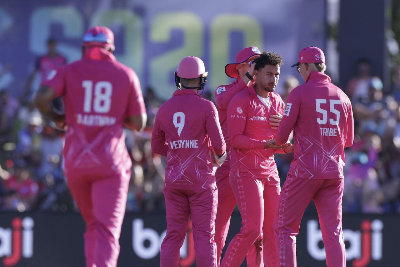 Bjorn Fortuin got Marco Jansen with a super-slow ball, Paarl Royals vs Sunrisers Eastern Cape, SA20 2025-26, Paarl, December 27, 2025