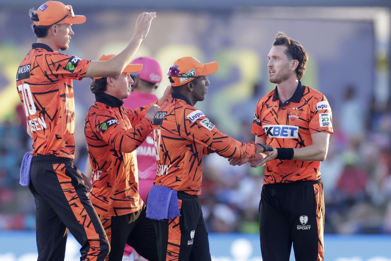Adam Milne struck twice in his first two overs, Paarl Royals vs Sunrisers Eastern Cape, SA20 2025-26, Paarl, December 27, 2025