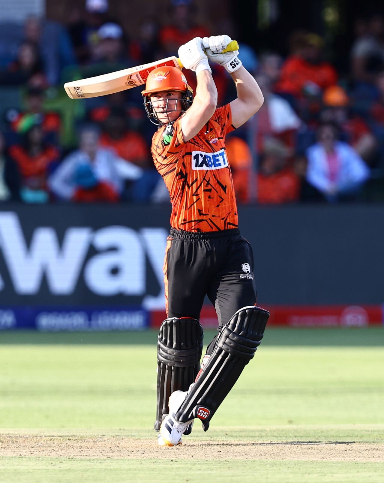 Matthew Breetzke hits over the top, Sunrisers Eastern Cape vs Pretoria Capitals, SA20 2025-26, Gqeberha, December 29, 2025