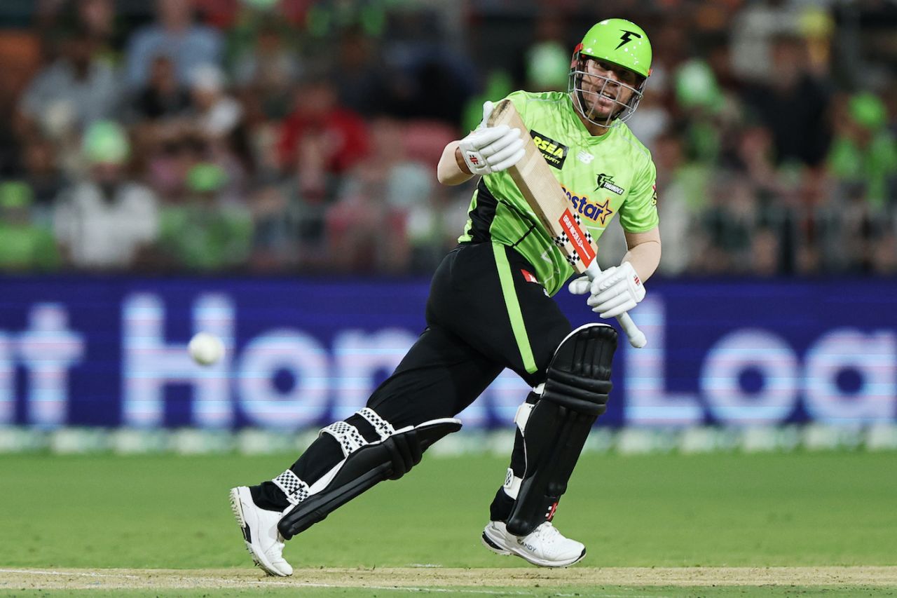 David Warner was quick to get off the blocks, Perth Scorchers vs Sydney Thunder, BBL, Sydney, December 30, 2025