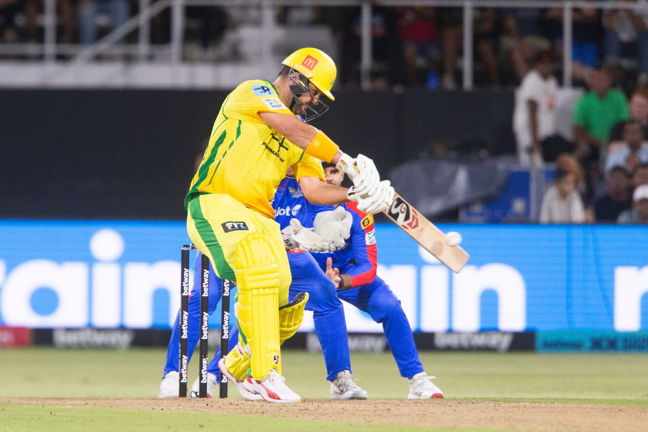 Rilee Rossouw powered the Super Kings chase, Durban's Super Giants vs Joburg Super Kings, SA20 2026, Durban, December 30, 2025