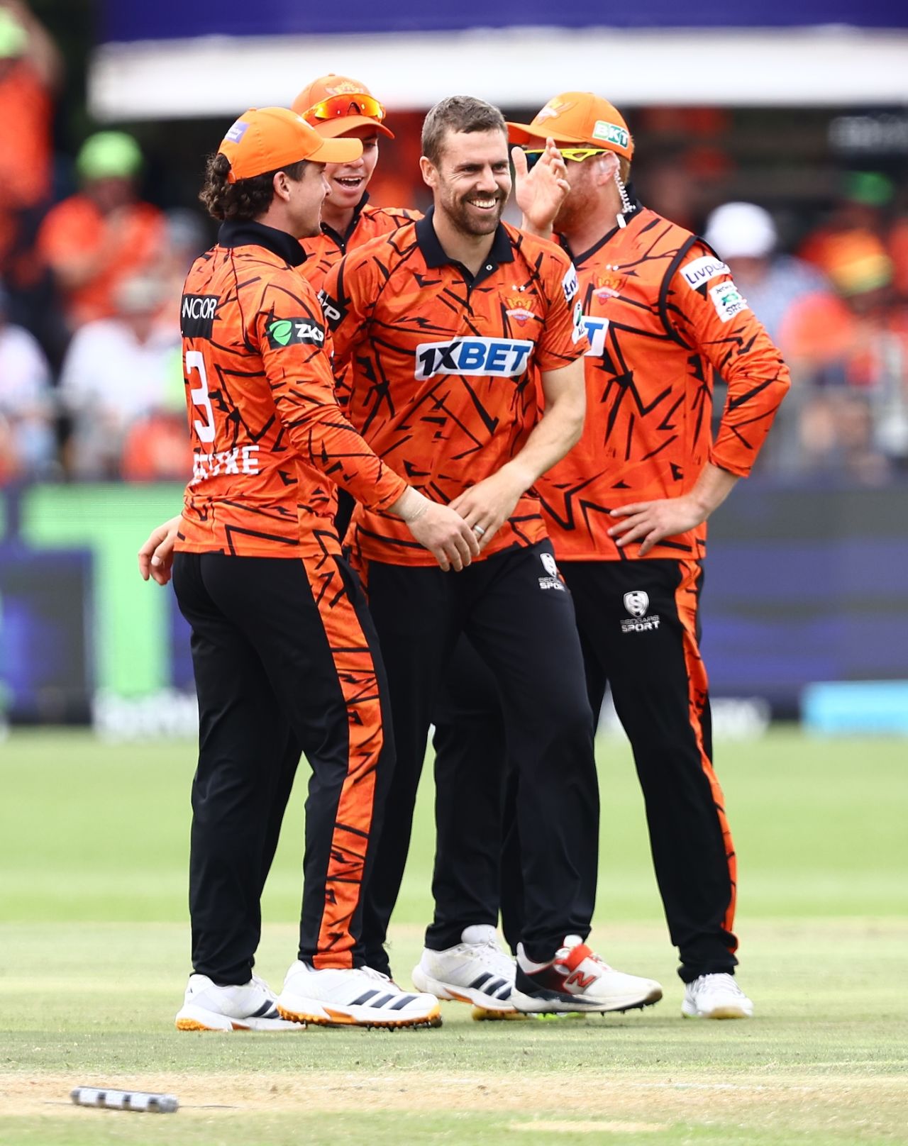 Anrich Nortje struck twice immediately after the powerplay, Sunrisers Eastern Cape vs Paarl Royals, SA20 2026, Gqeberha, December 31, 2025
