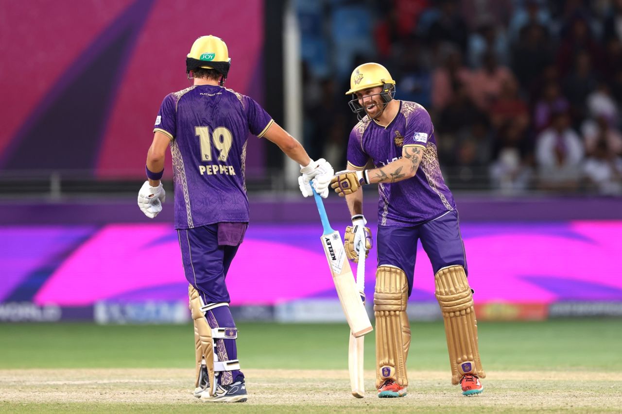 Salt and Pepper: The best combination? Abu Dhabi Knight Riders vs Dubai Capitals, ILT20 2025-26, Dubai, January 1, 2026