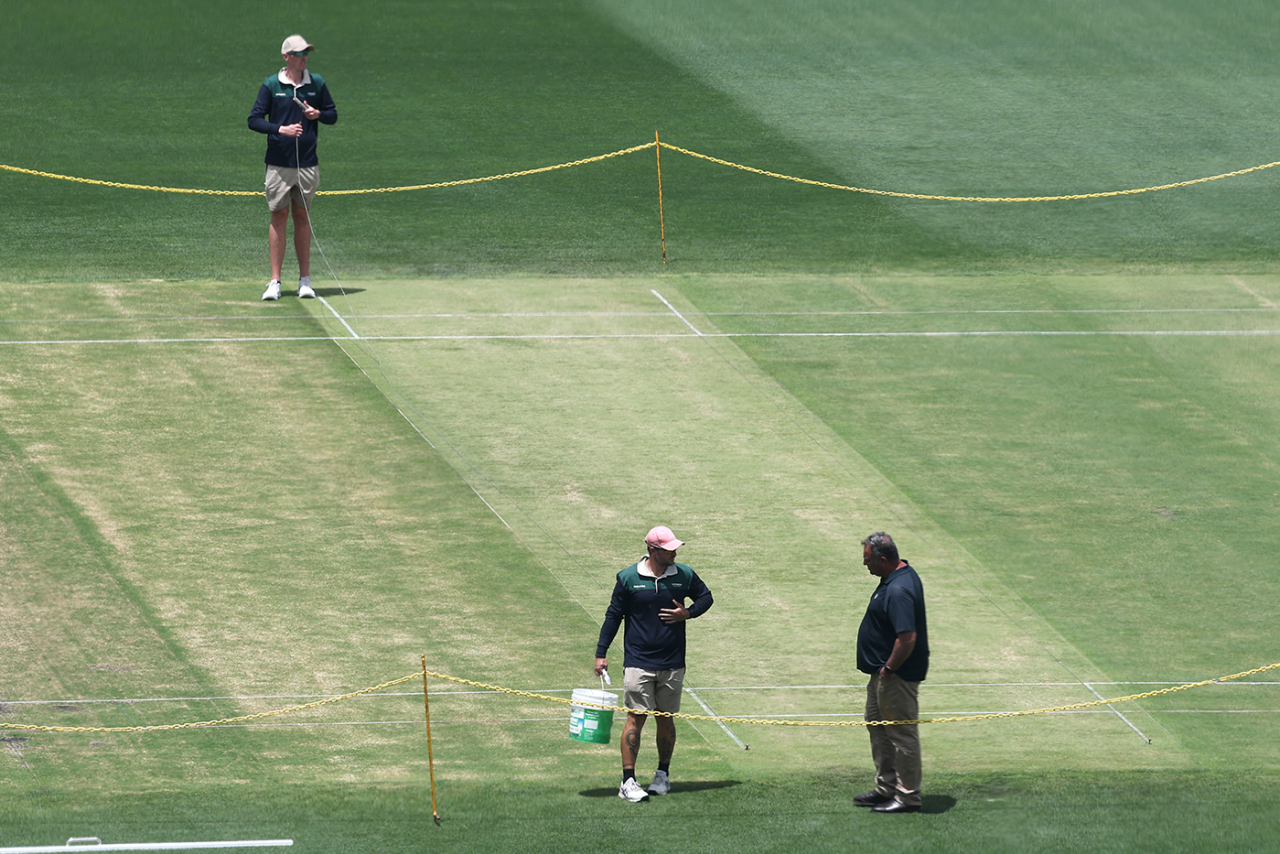 The pitch at the SCG has been the centre of much attention, Sydney, January 2, 2026