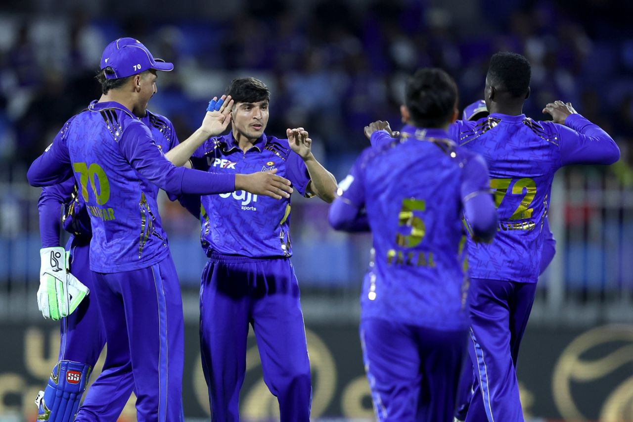 Muhammad Rohid struck twice to hurt Abu Dhabi Knight Riders, Abu Dhabi Knight Riders vs MI Emirates, ILT20, Sharjah, January 2, 2026