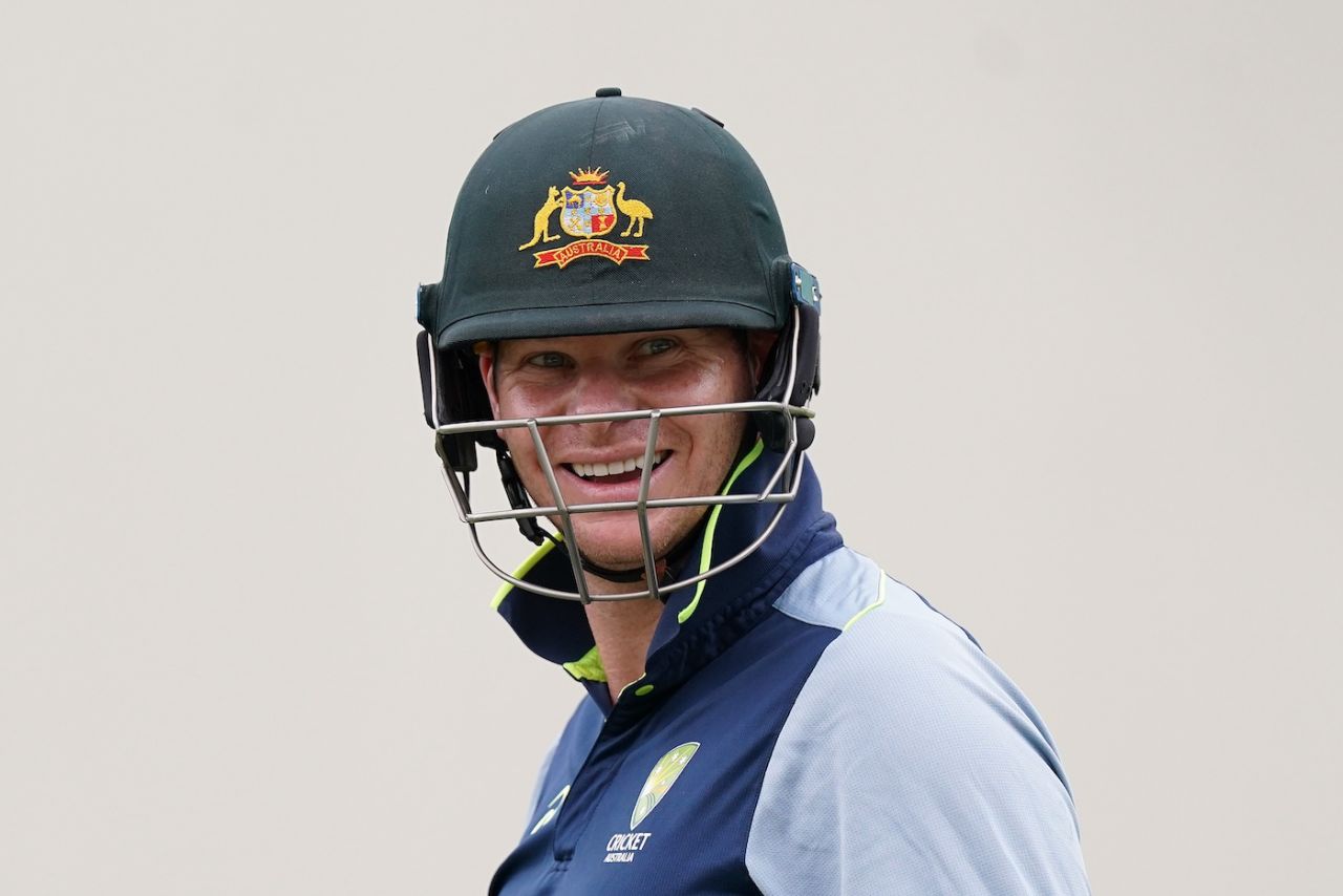 Steven Smith looks relaxed as he takes part in a training session, Australia vs England, 5th Test, Sydney, January 3, 2025