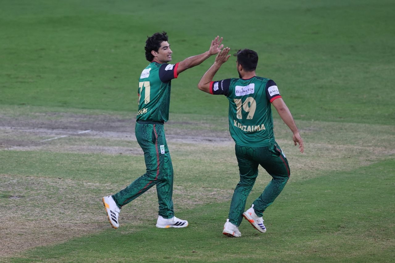 Naseem Shah struck two early blows, Desert Vipers vs MI Emirates, ILT20, final, Dubai, January 4, 2026