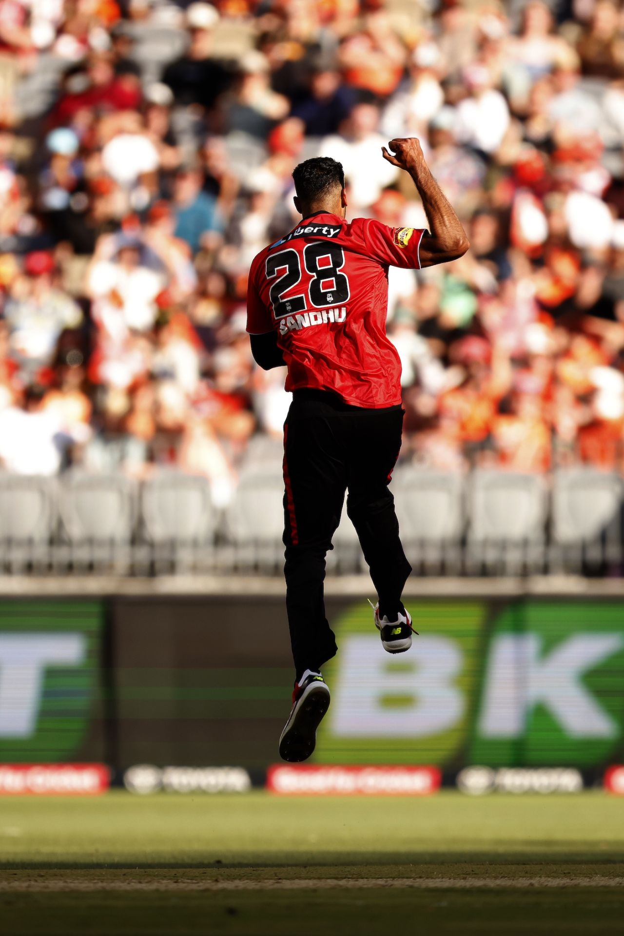 Gurinder Sandhu picked up four wickets, Perth Scorchers vs Melbourne Renegades, BBL, Perth, January 7, 2026
