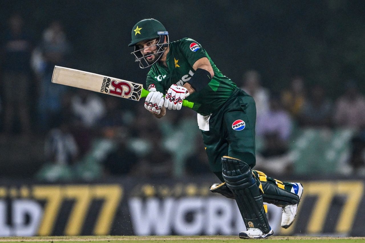 Sahibzada Farhan whips one away, Sri Lanka vs Pakistan, 1st T20I, Dambulla, January 7, 2026