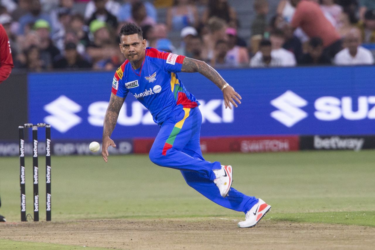 Sunil Narine was the most economical bowler for Durban Super Giants, Durban Super Giants vs Pretoria Capitals, Durban, SA20 2025-26, January 7, 2026