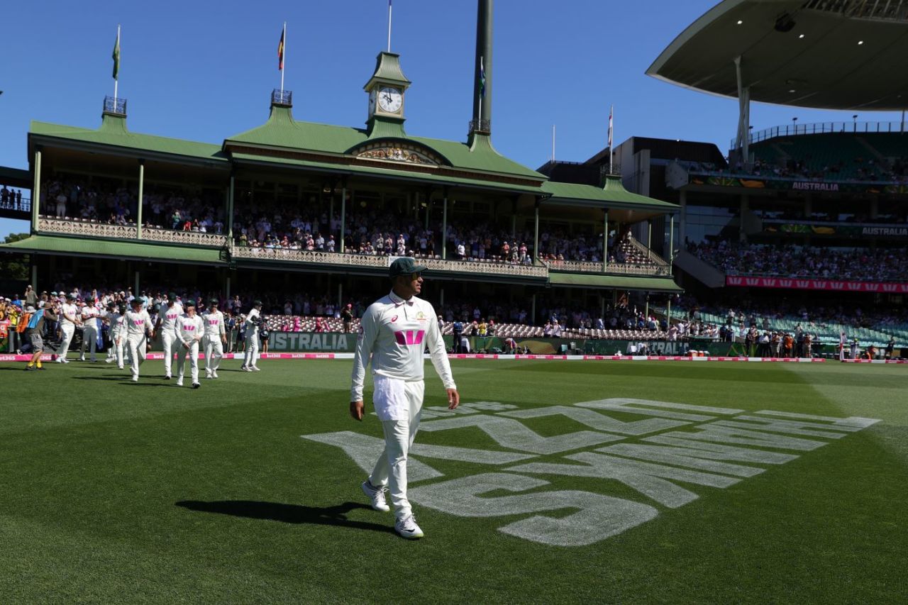 Usman Khawaja leads Australia on his final day in Test cricket, Australia vs England, 5th Test, Sydney, January 8, 2025