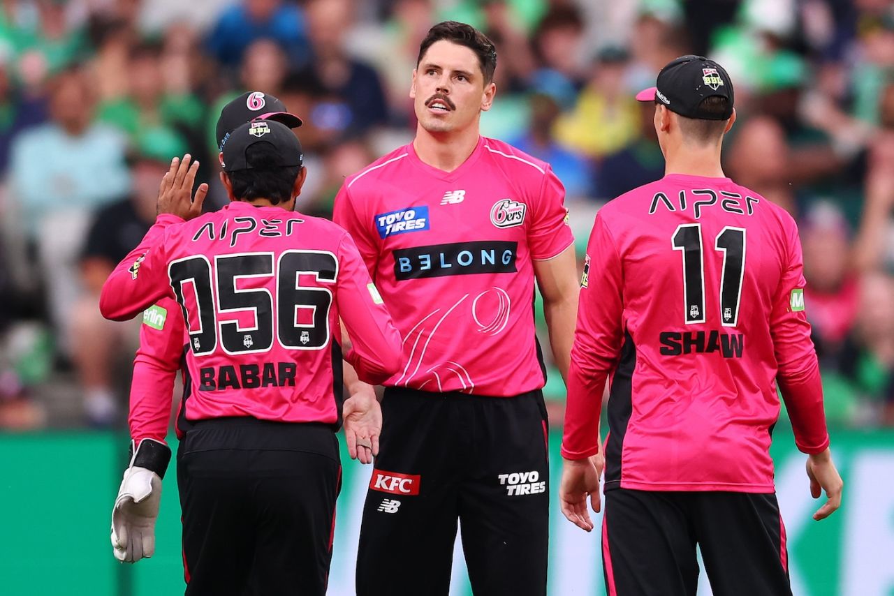 Ben Dwarshuis picked up four wickets, Melbourne Stars vs Sydney Sixers, BBL, Melbourne, January 8, 2026