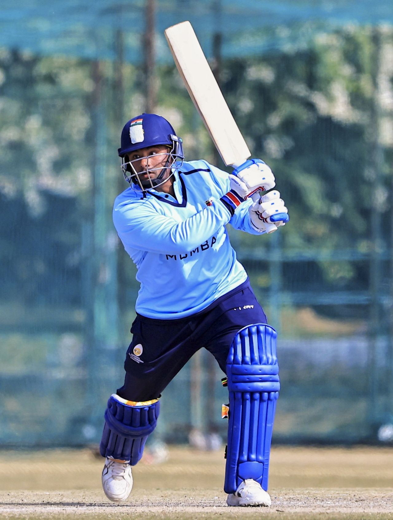 Sarfaraz Khan drills one away, Mumbai vs Punjab, Vijay Hazare Trophy 2025-26, Jaipur, January 8, 2026