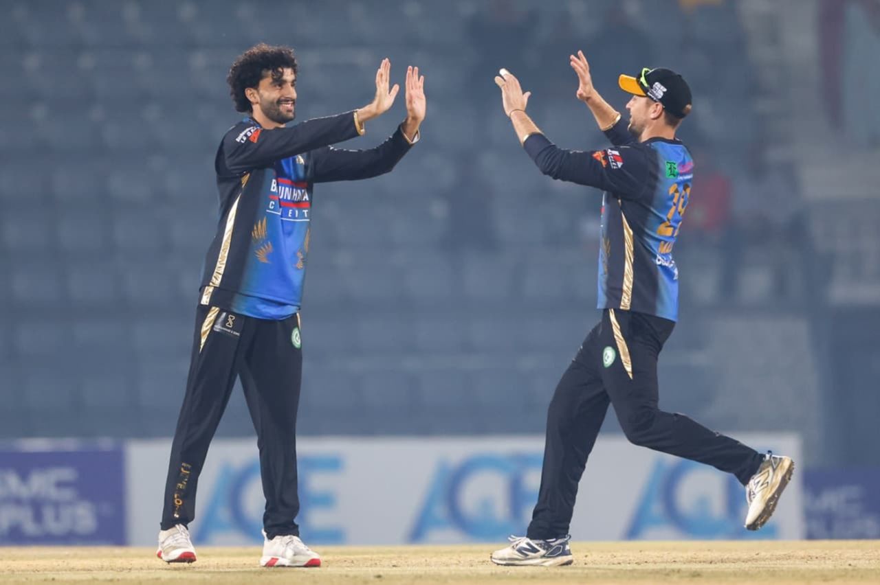 Sufiyan Muqeem finished with 1 for 29, Noakhali Express vs Rangpur Riders, BPL, Sylhet, January 9, 2026