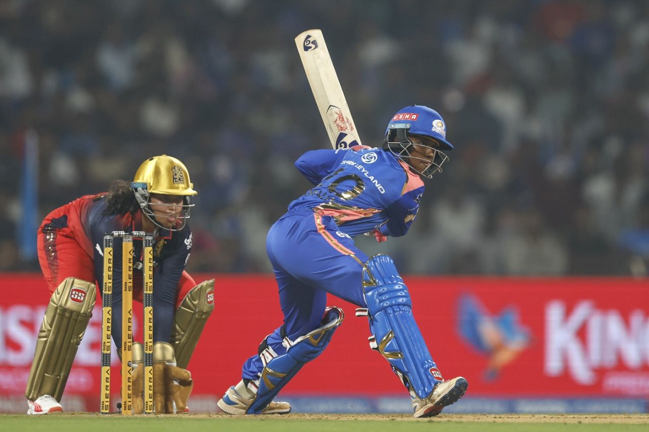 Gunalan Kamalini started briskly, Mumbai Indians vs Royal Challengers Bengaluru, WPL, Navi Mumbai, January 9, 2026