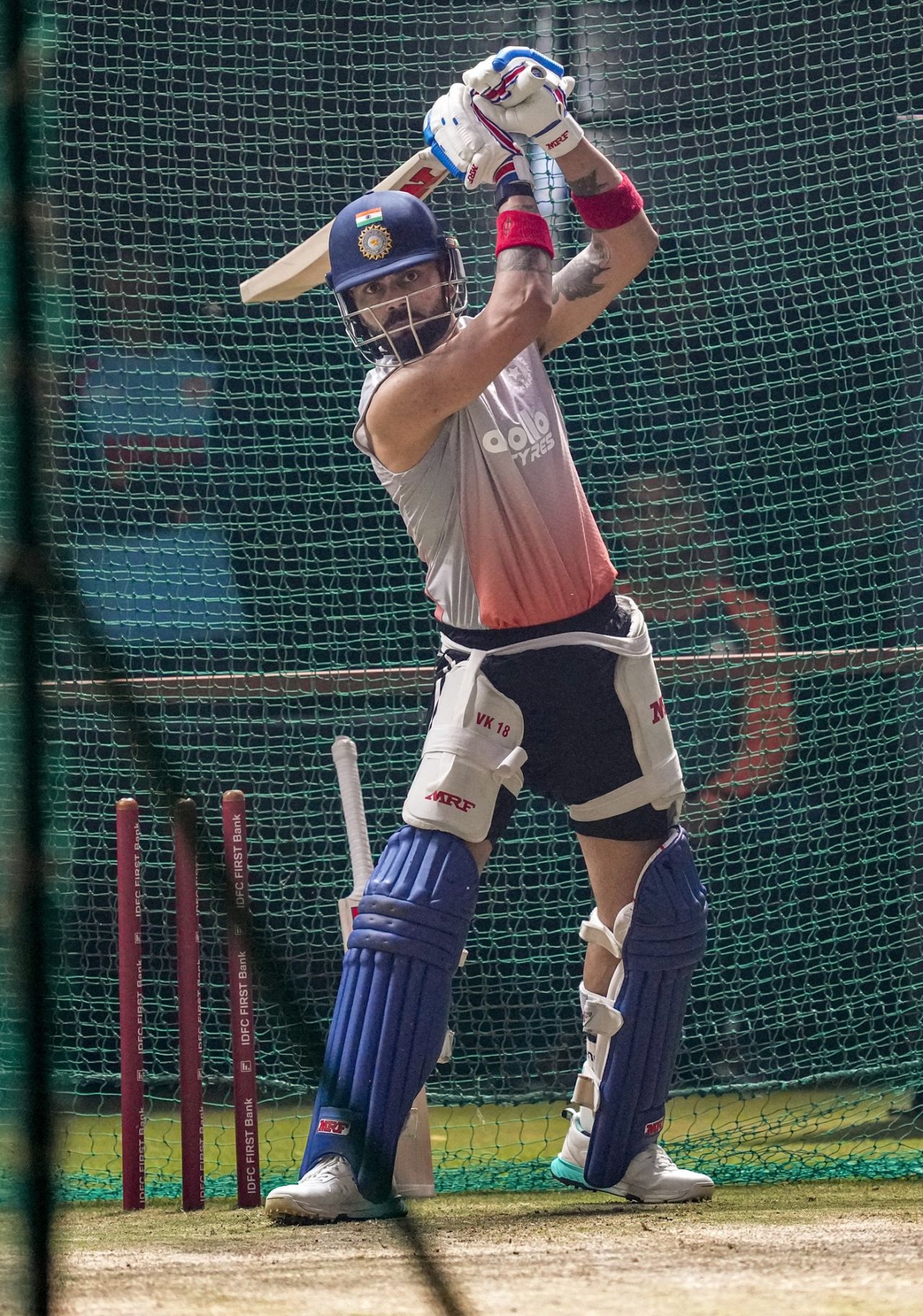 Virat Kohli hits out at the nets, Vadodara, January 9, 2026