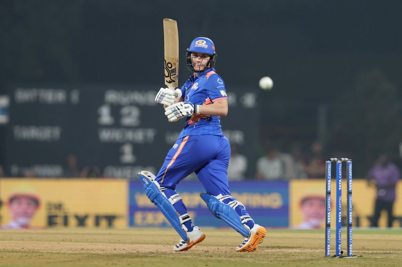 Nat Sciver-Brunt picked up the pace for Mumbai Indians, Mumbai Indians vs Delhi Capitals, WPL 2026, Mumbai, January 10, 2026